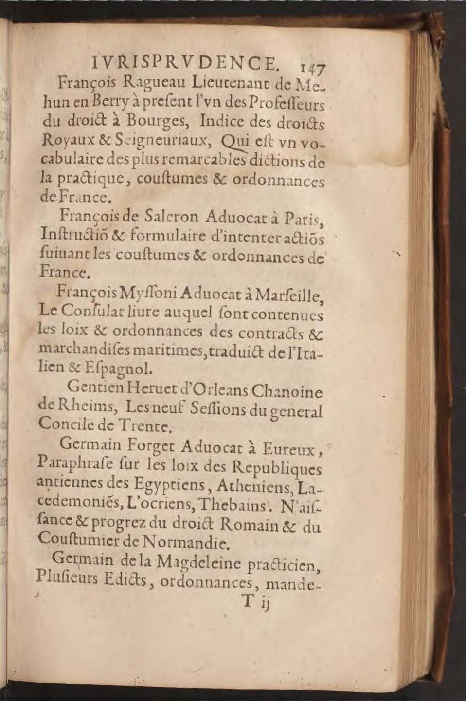 1602 - François Jacquin - Trésor des bons esprits français - BnF Arsenal