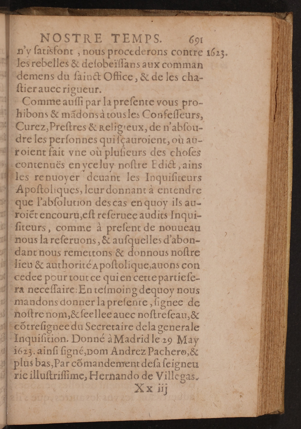 1626 - Joseph Bouillerot - Trésor de l’histoire générale de notre temps - BnF Arsenal
