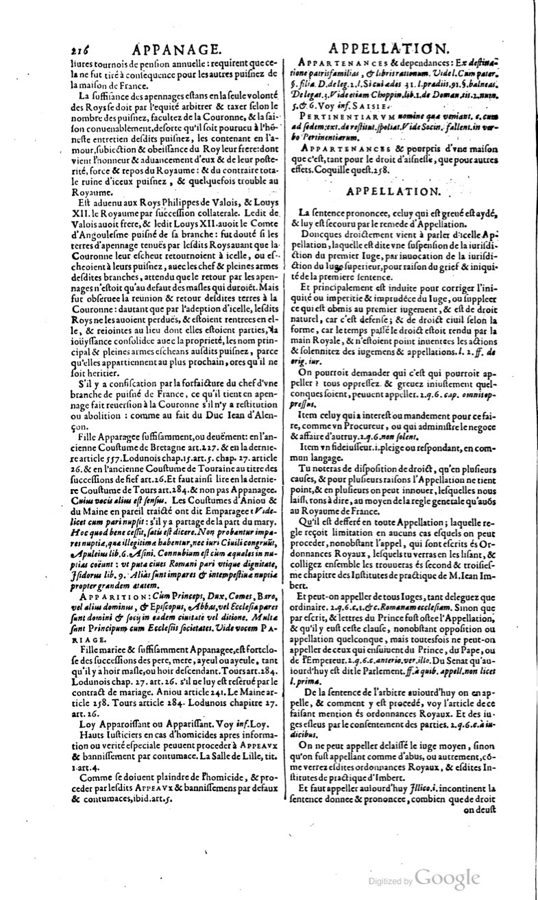 1629 - Veuve Nicolas Buon - Trésor du droit français (29620 T. 1) - BM Lyon