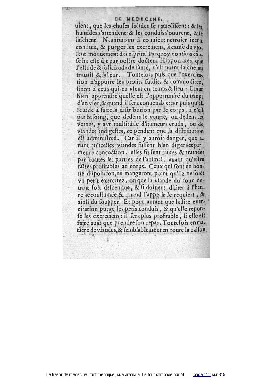 1560 - Pierre et Jan Moine - Trésor de médecine - Université Paris Cité