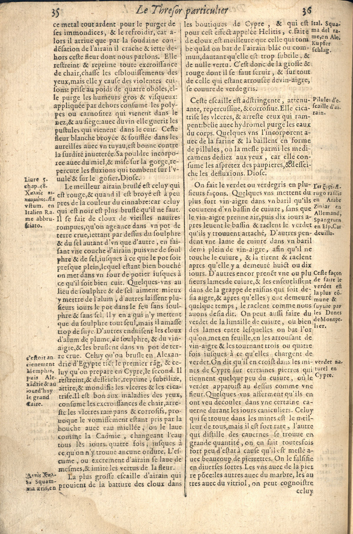 1610 - Étienne Gamonet - Grand Trésor ou dispensaire - CESR Tours