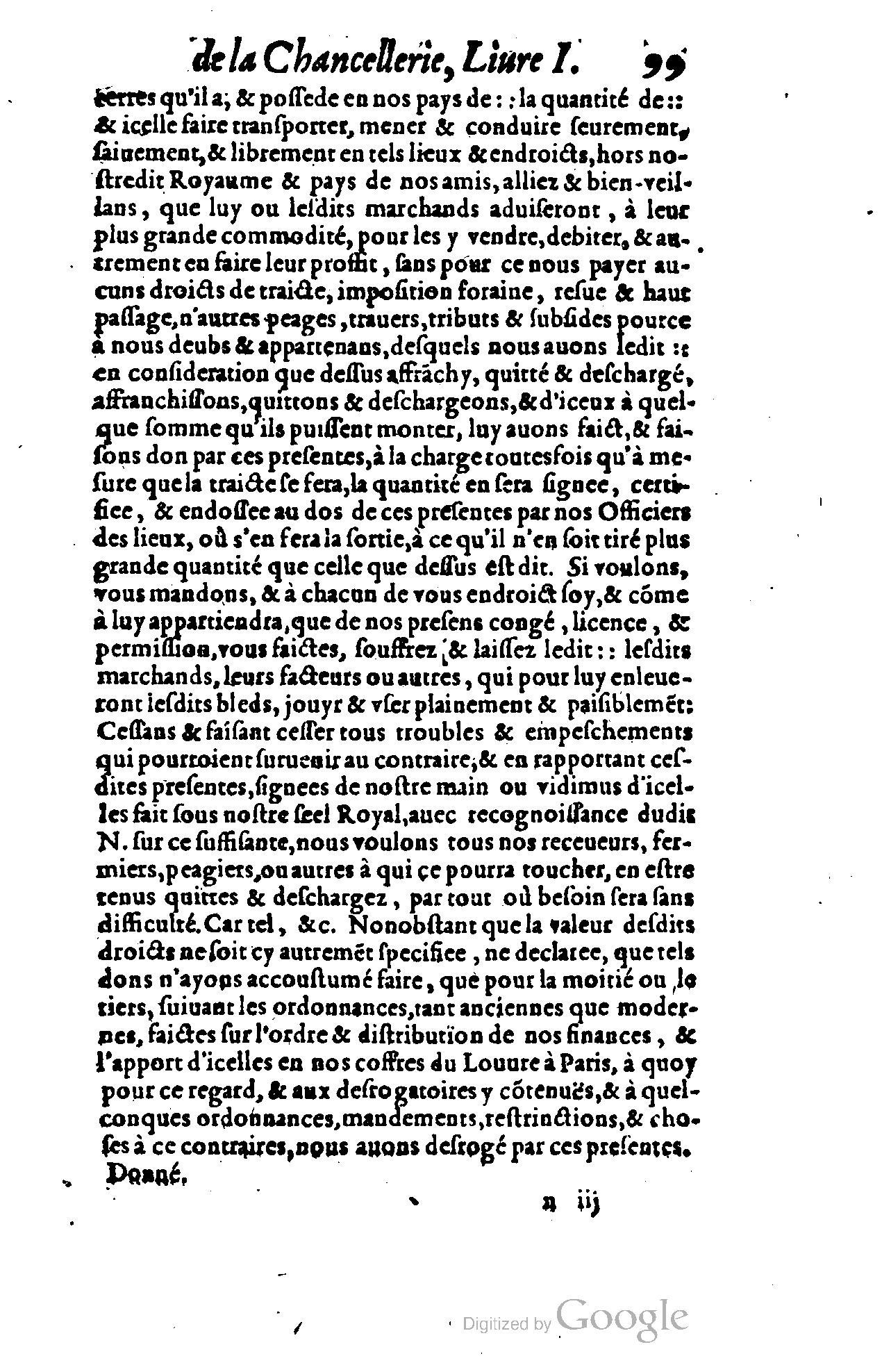 1614 - Jean Richer - Trésor du nouveau style et protocole de la chancellerie de France - BSB Munich