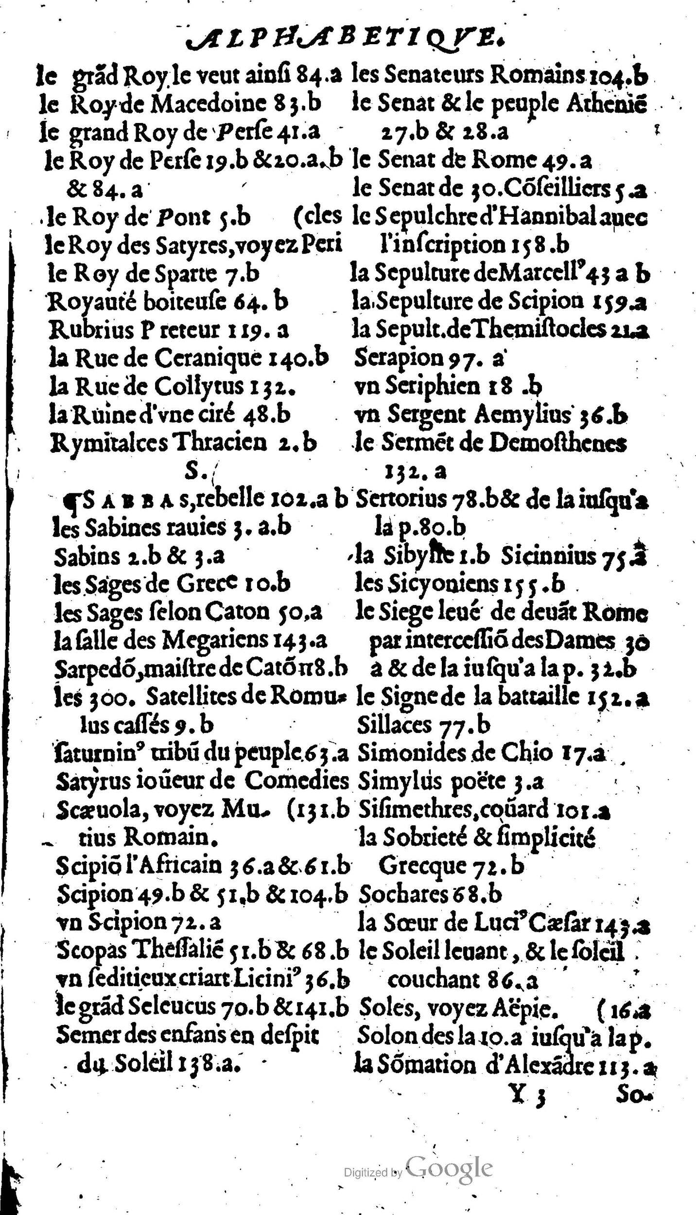 1568 - Willem Silvius - Trésor des vies de Plutarque - Anvers Plantin-Moretus