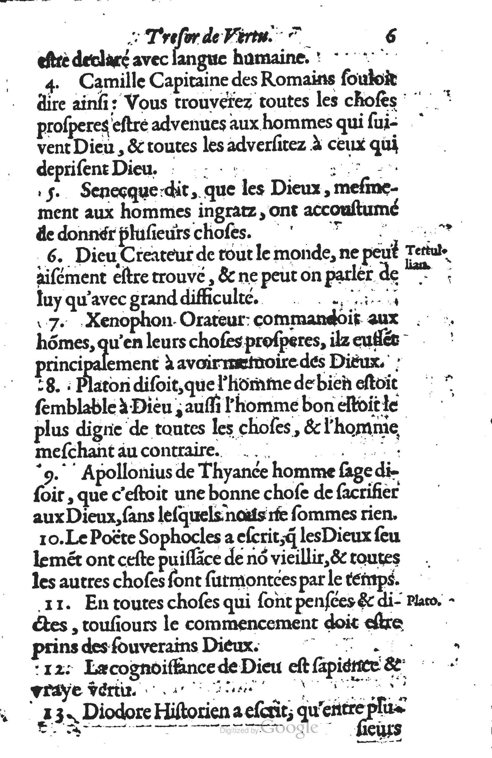 1594 - Cornelis Claesz - Trésor de vertu - BU Leiden