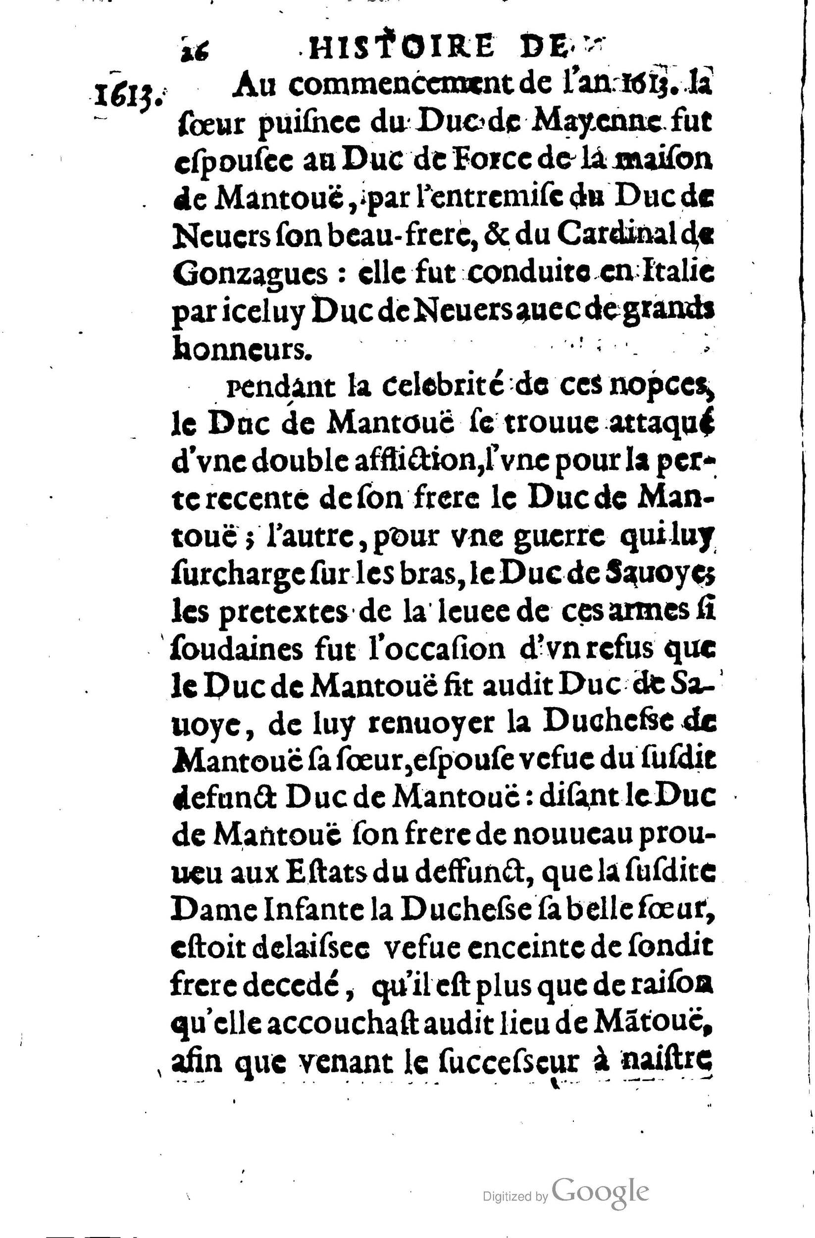 1623 - Joseph Bouillerot - Trésor de l’histoire générale de notre temps - BM Lyon