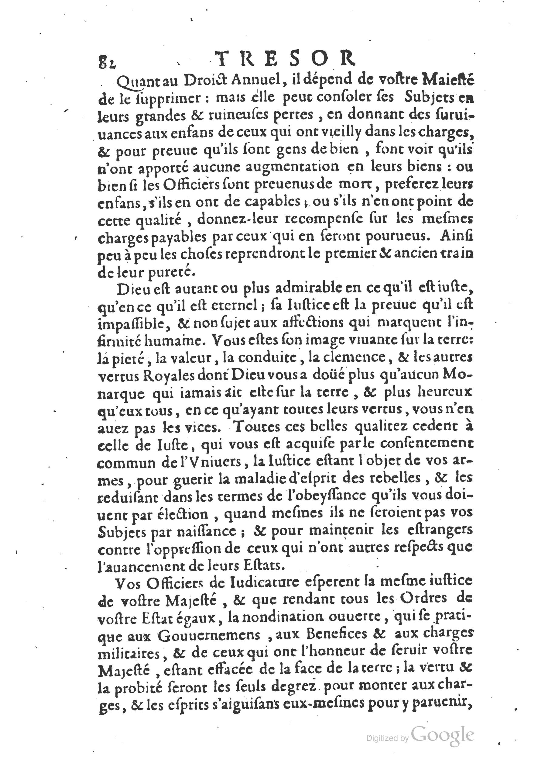 1654 - Michel Bobin - Trésor des harangues, remontrances et oraisons funèbres - BM Lyon
