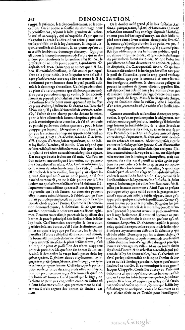 1629 - Veuve Nicolas Buon - Trésor du droit français (21754 T. 1) - BM Lyon