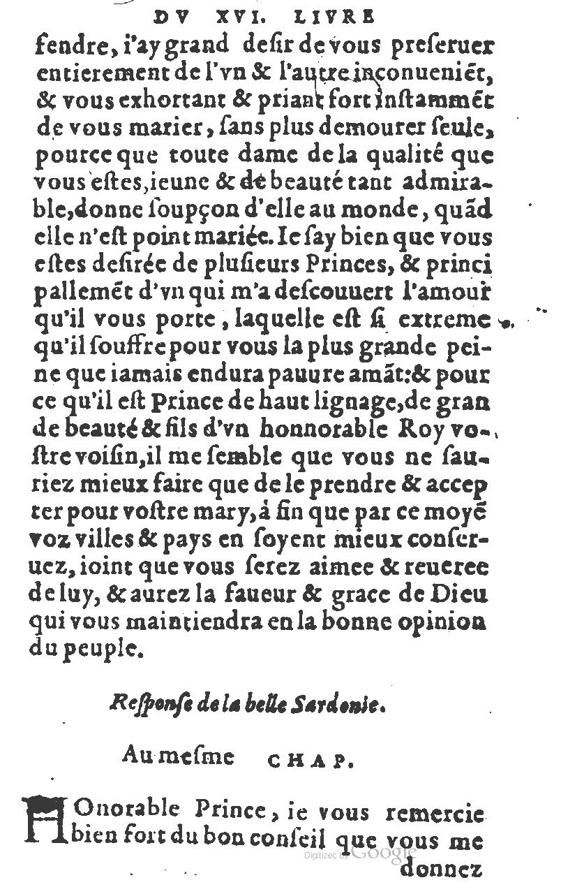 1582 - Jean Huguetan - Trésor des Amadis T. 1 - BM Lyon