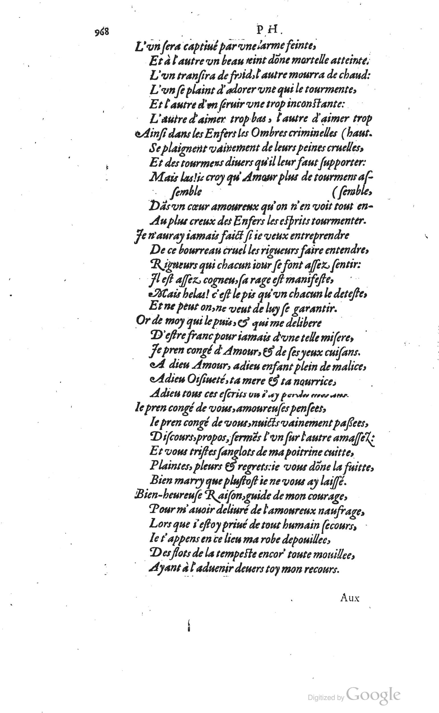 1585 - Barthélemy Honorat - Bibliothèques françaises - BSB Munich