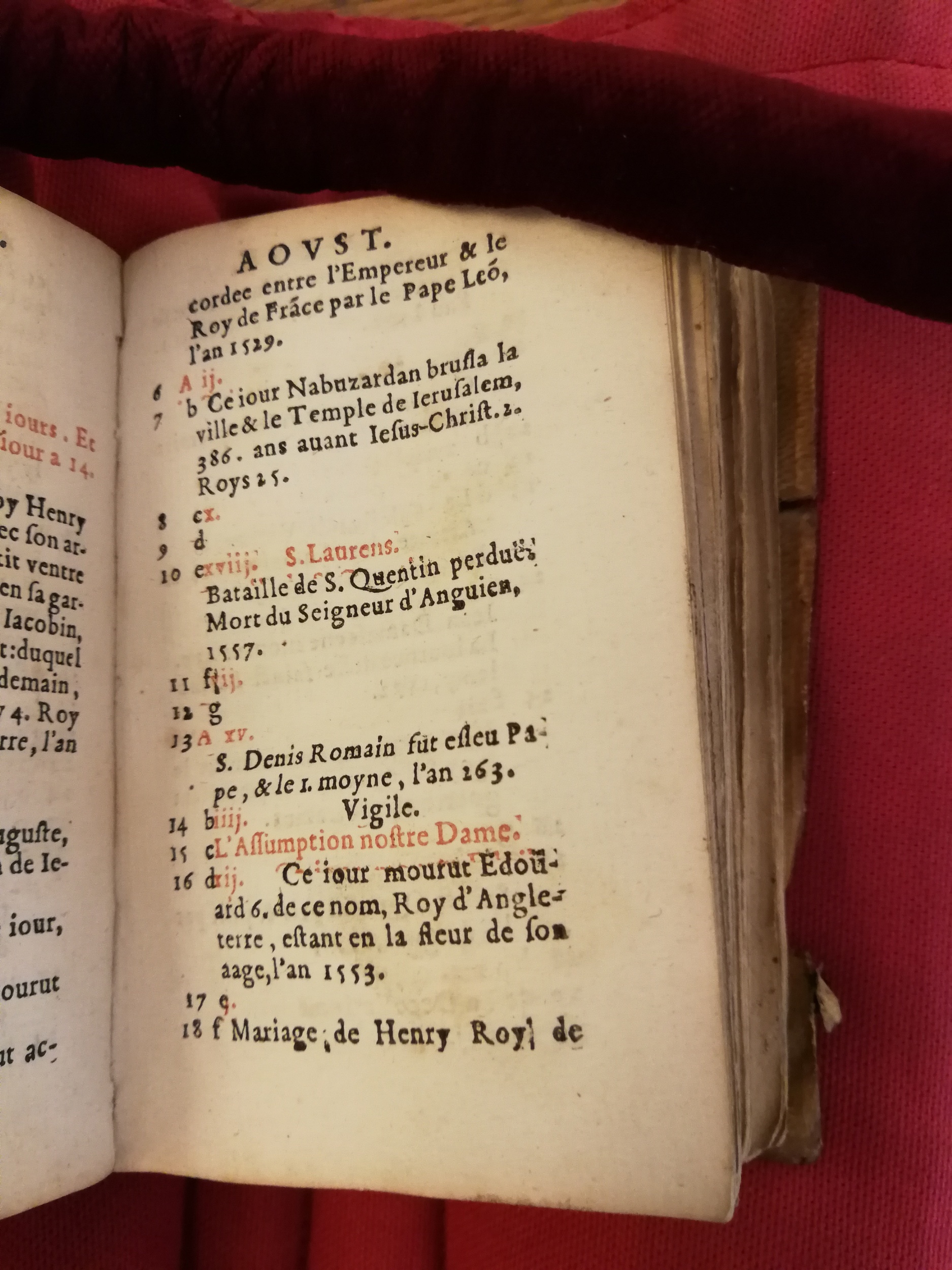 1598 - Barthélemy Macé - Trésor des prières, oraisons et instructions chrétiennes - Bibliothèque Sainte-Geneviève