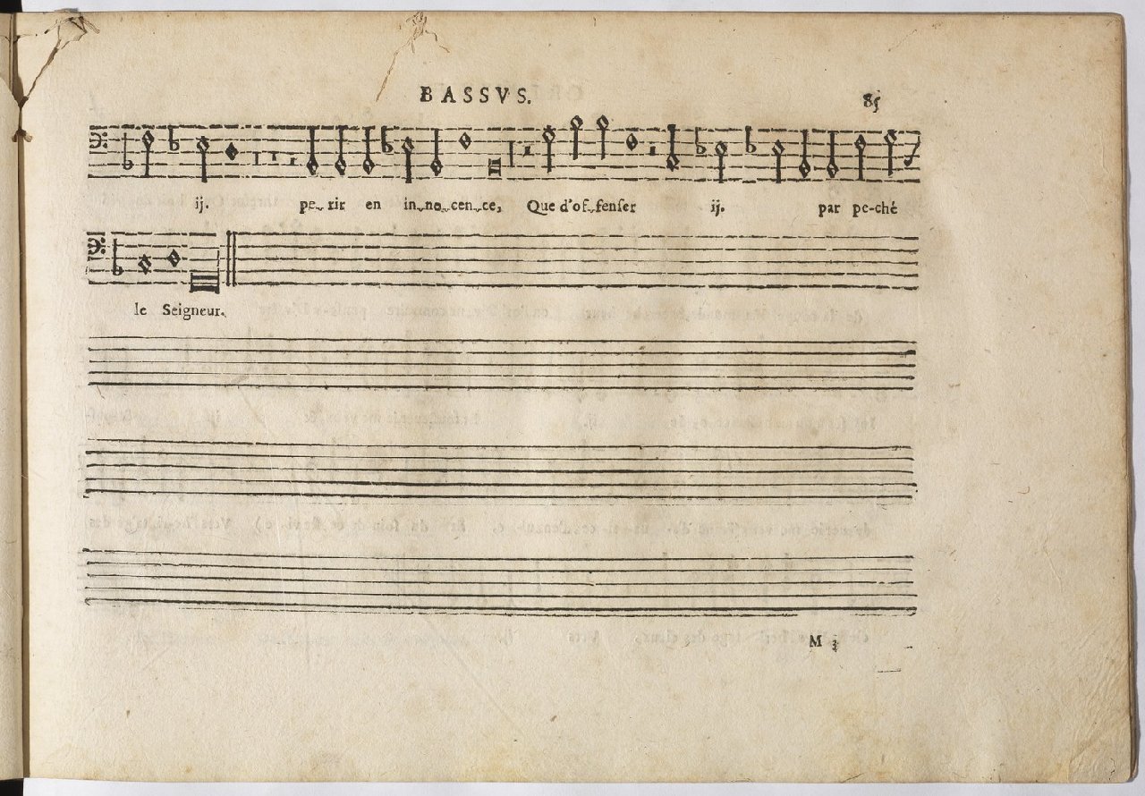 1594 - Paul Marceau - Trésor de musique d&#039;Orlande de Lassus, Superius, Bassus, Tenor, Quinta pars - BnF