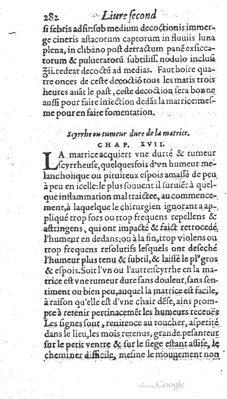 1585 - Jacques du Puis - Trésor des remèdes secrets pour les maladies des femmes - BnF