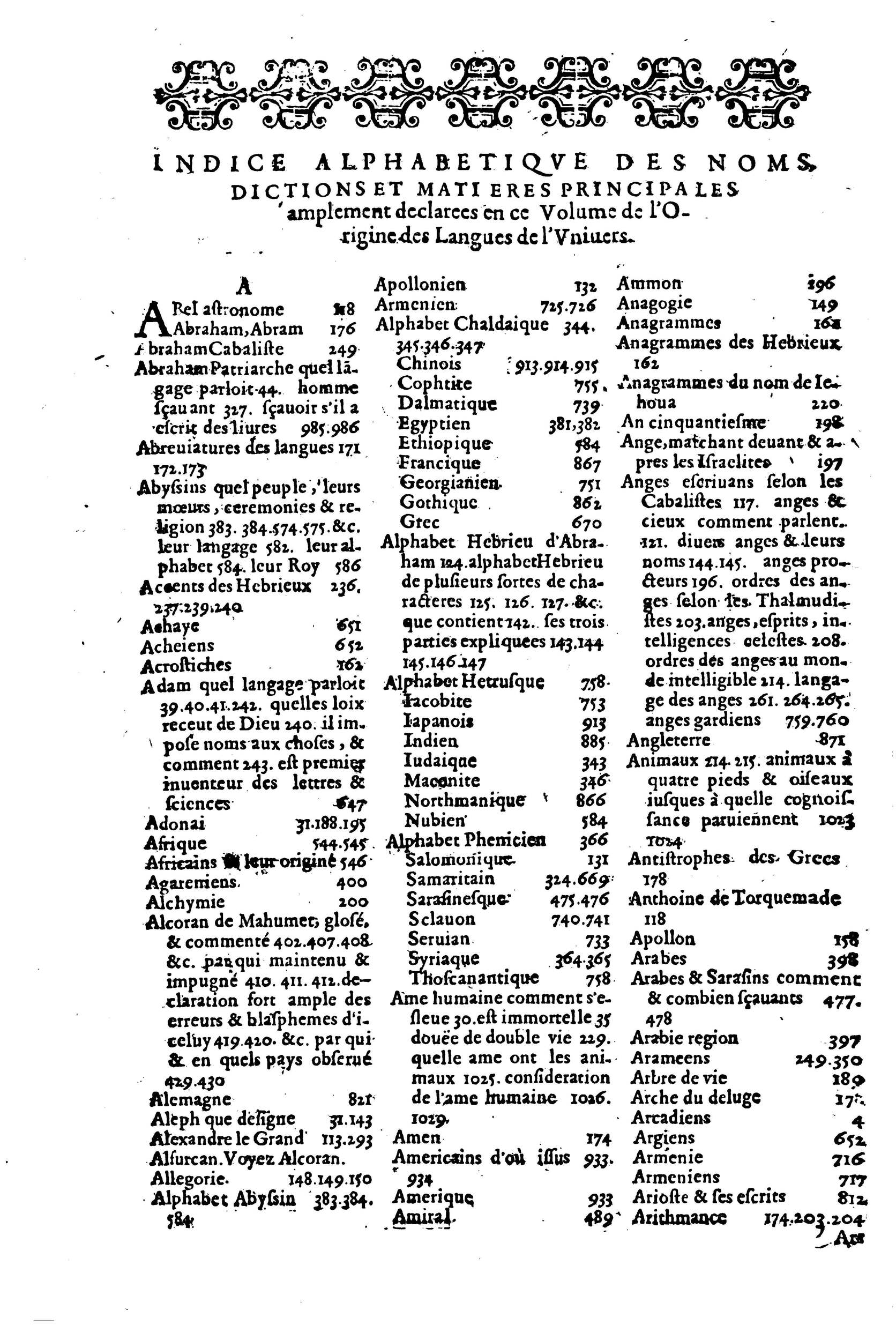 1619 - SHC - Trésor de l’histoire des langues de cet univers - BSB Munich 1619 - SHC - Trésor de l’histoire des langues de cet univers - BSB Munich