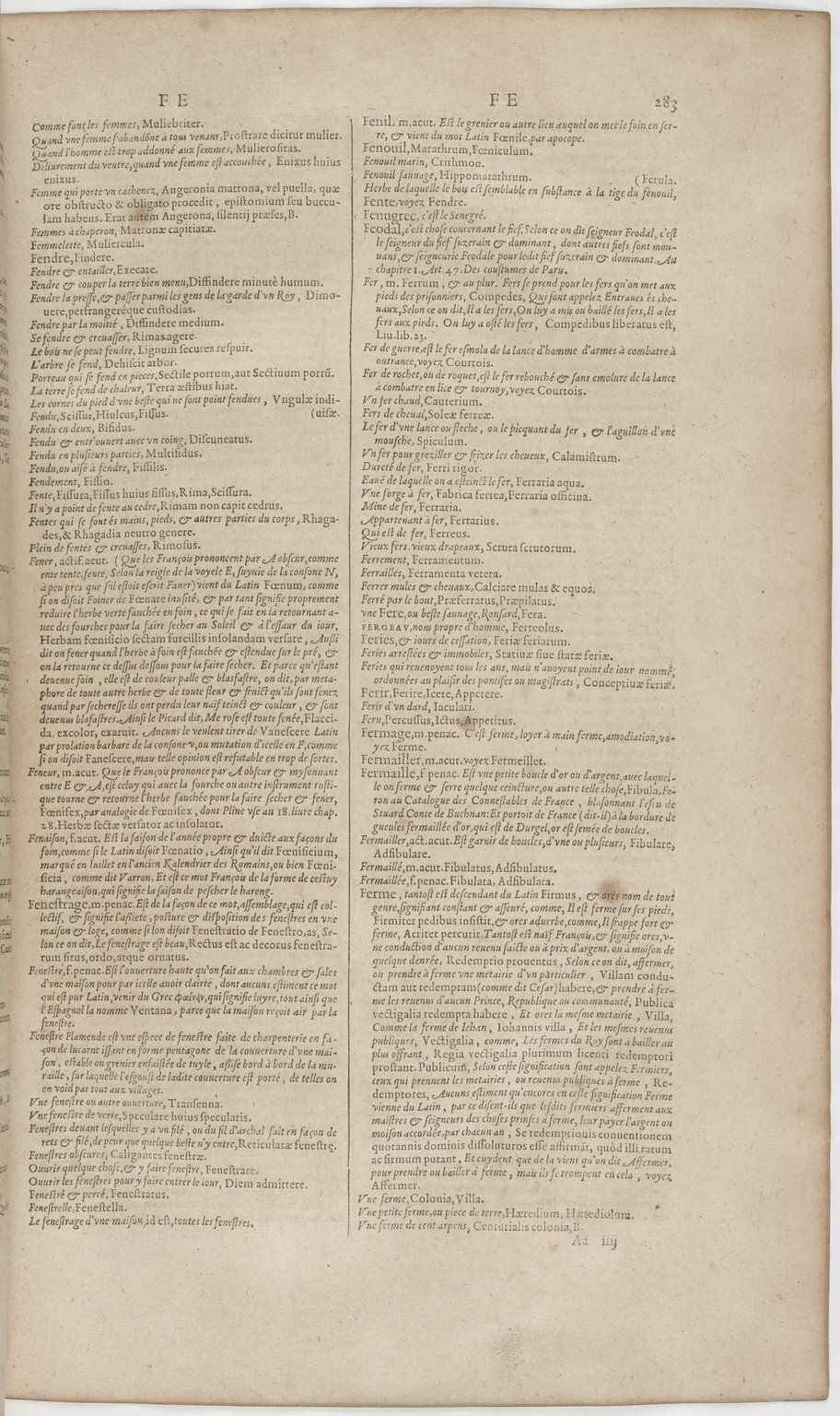 1606 - David Douceur - Trésor de la langue française - BnF