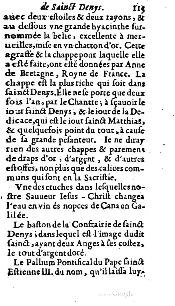 1646 - Jean Billaine - Trésor sacré ou inventaire des saintes reliques - BM Lyon