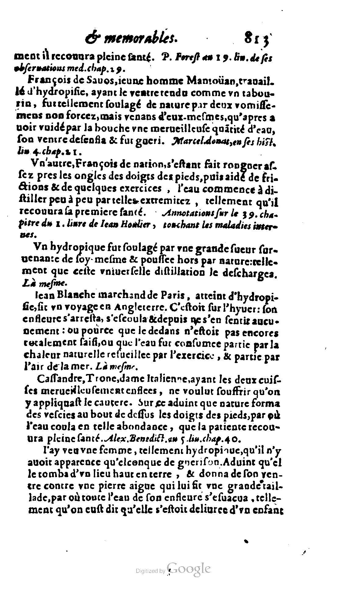 1620 - Samuel Crespin - Trésor d’histoires admirables et mémorables - BCU Lausanne