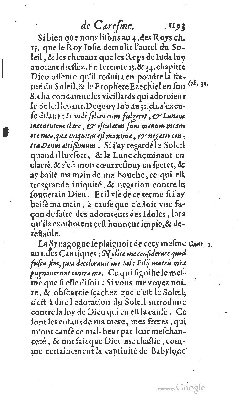 1607 - Nicolas Du Fossé - Trésor quadragésimal - T 01 - BM Lyon 1607 - Nicolas Du Fossé - Trésor quadragésimal - T 01 - BM Lyon