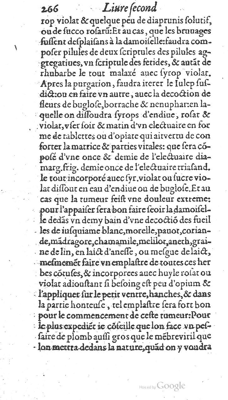 1585 - Jacques du Puis - Trésor des remèdes secrets pour les maladies des femmes - BnF