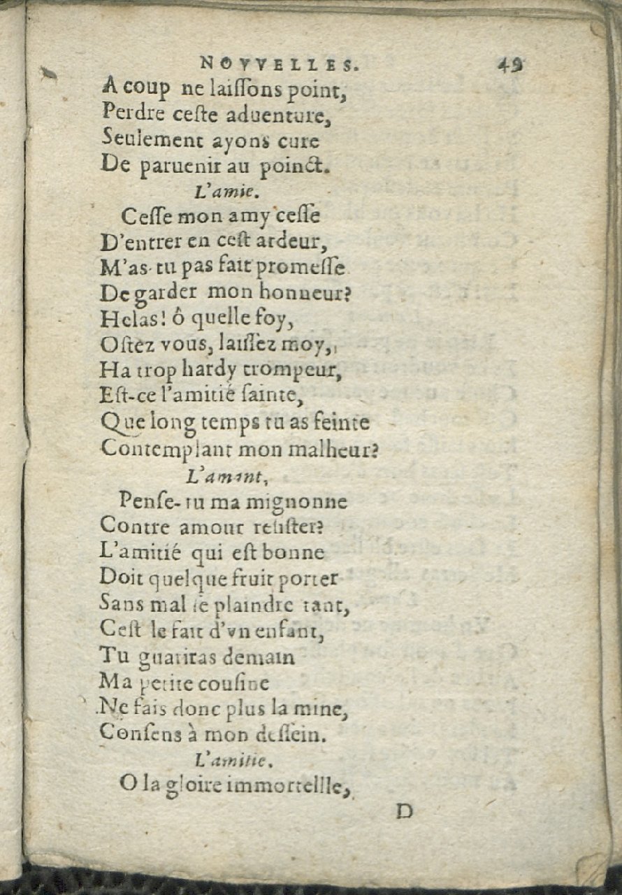 1575 - Pierre Brenouzet - Trésor de tous les recueils de chansons, tant amoureuses, rustiques, que musicales - Det KLG Copenhague