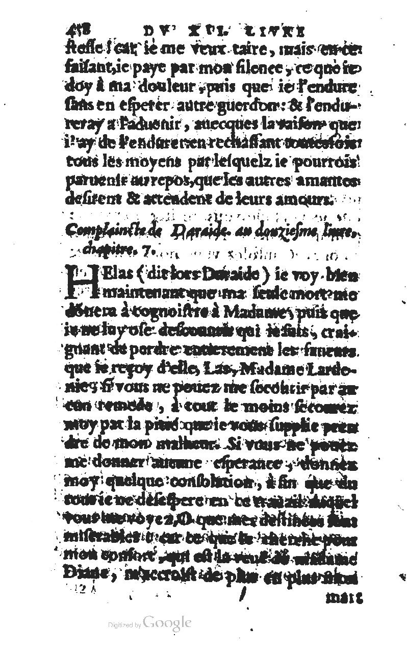 1567 - Jean Pygot - Trésor des Amadis - BM Lyon 1567 - Jean Pygot - Trésor des Amadis - BM Lyon