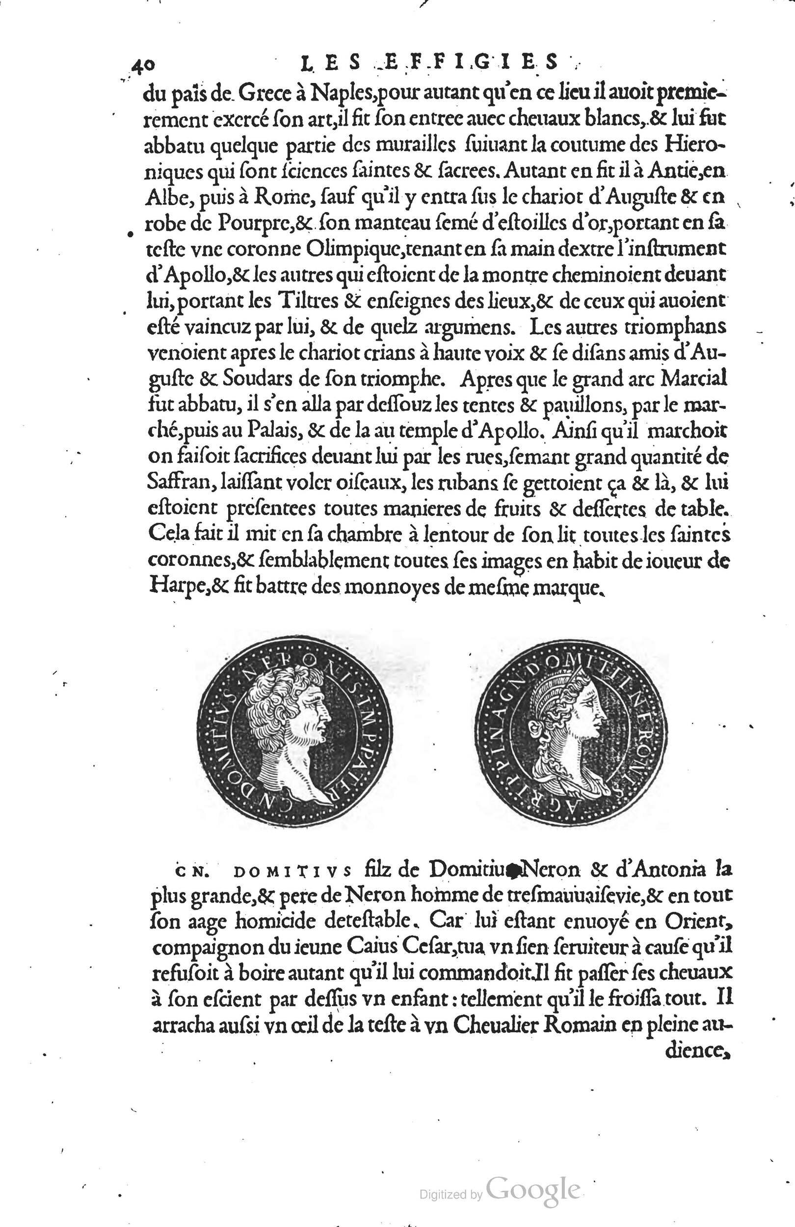 1553 - Jacopo Strada et Thomas Guérin - Épitome du Trésor des antiquités - Prague