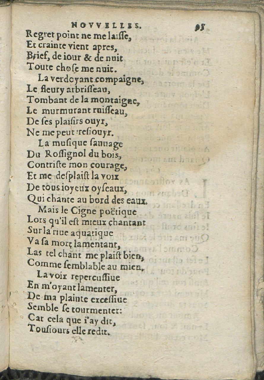 1575 - Pierre Brenouzet - Trésor de tous les recueils de chansons, tant amoureuses, rustiques, que musicales - Det KLG Copenhague