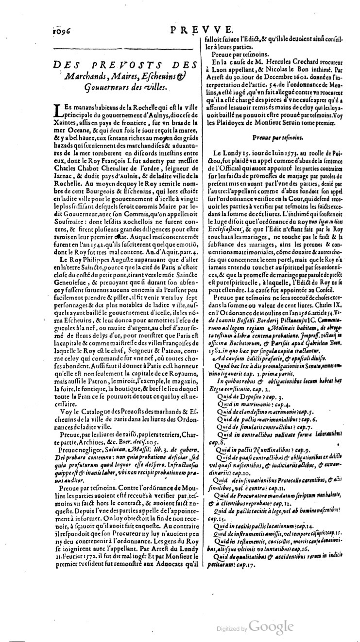 1629 - Veuve Nicolas Buon - Trésor du droit français (29620 T. 2) - BM Lyon