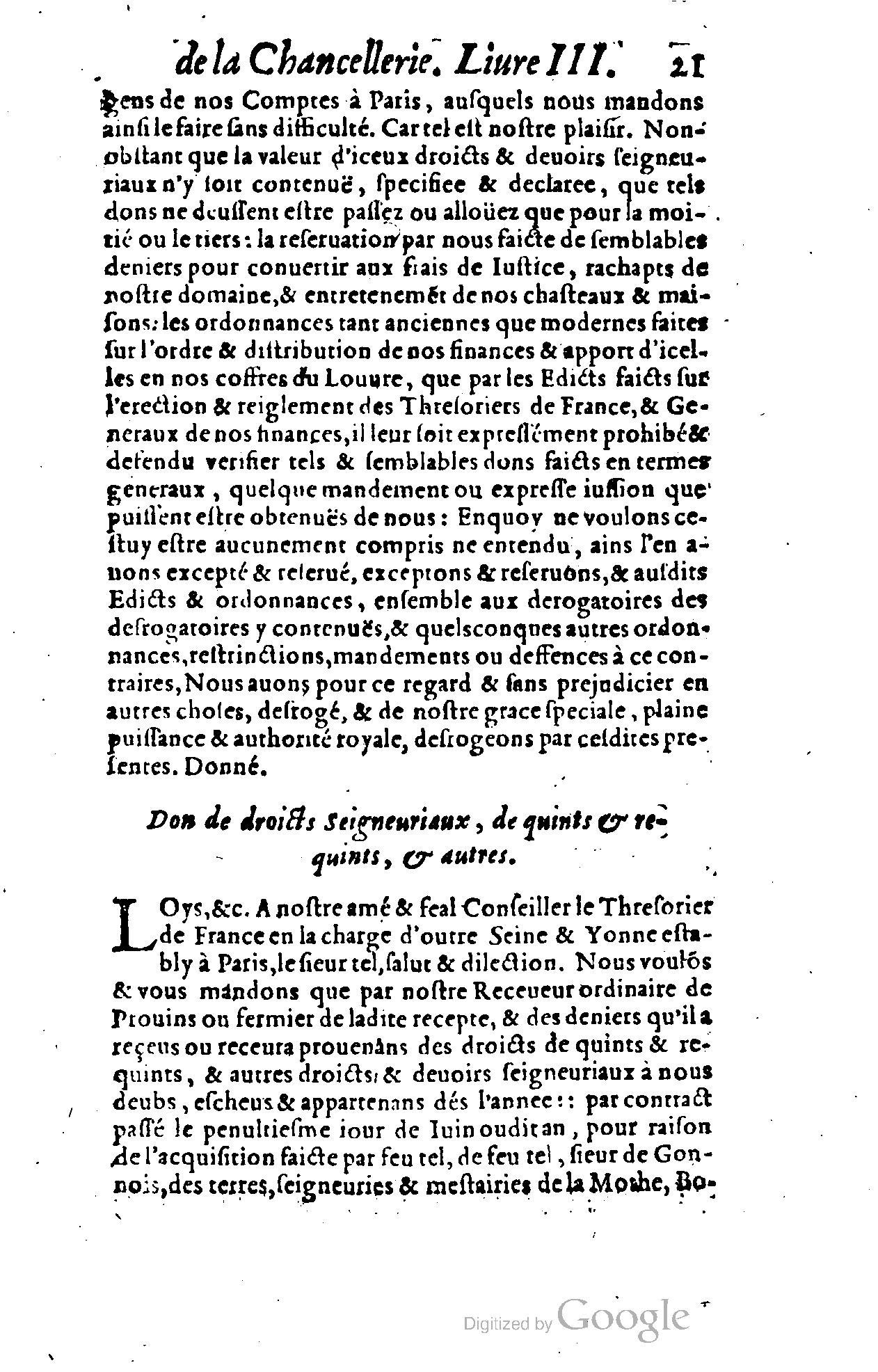 1614 - Jean Richer - Trésor du nouveau style et protocole de la chancellerie de France - BSB Munich