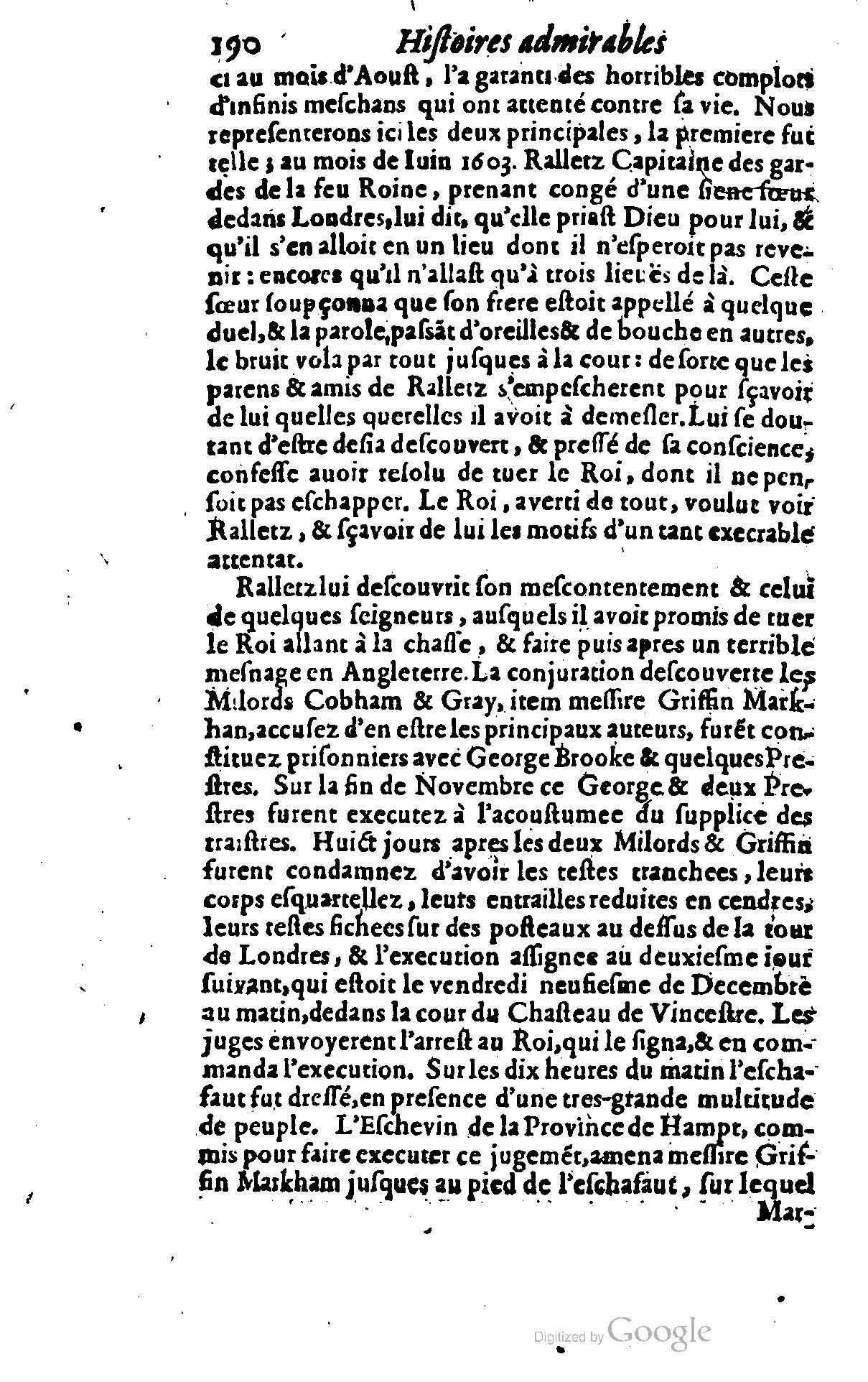 1628 - Jacques Crespin - Trésor d’histoires admirables et mémorables - BSB Munich 1628 - Jacques Crespin - Trésor d’histoires admirables et mémorables - BSB Munich
