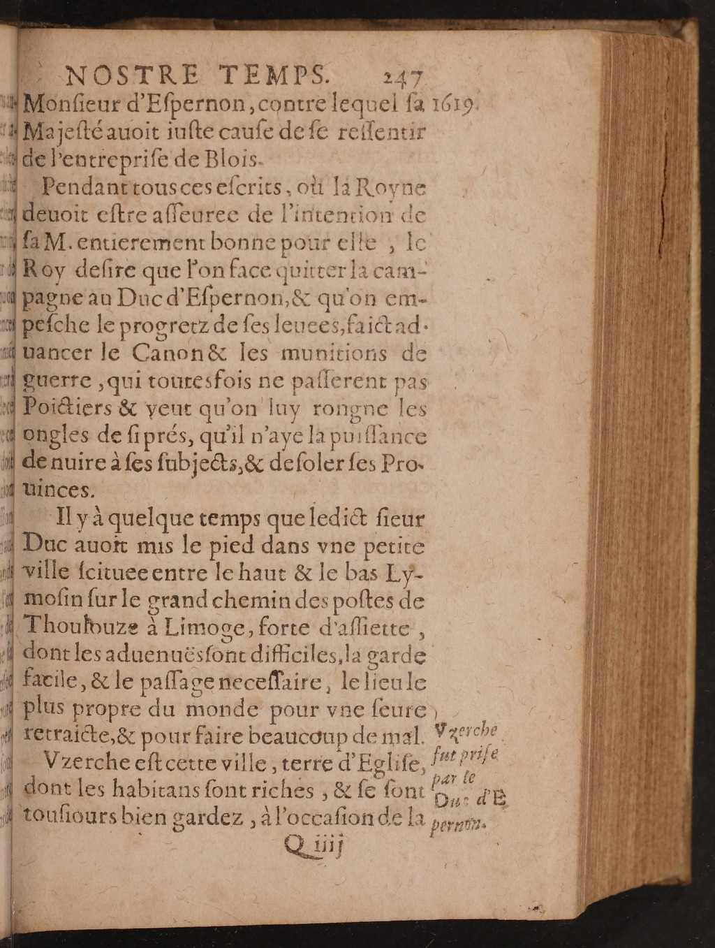 1626 - Joseph Bouillerot - Trésor de l’histoire générale de notre temps - BnF Arsenal