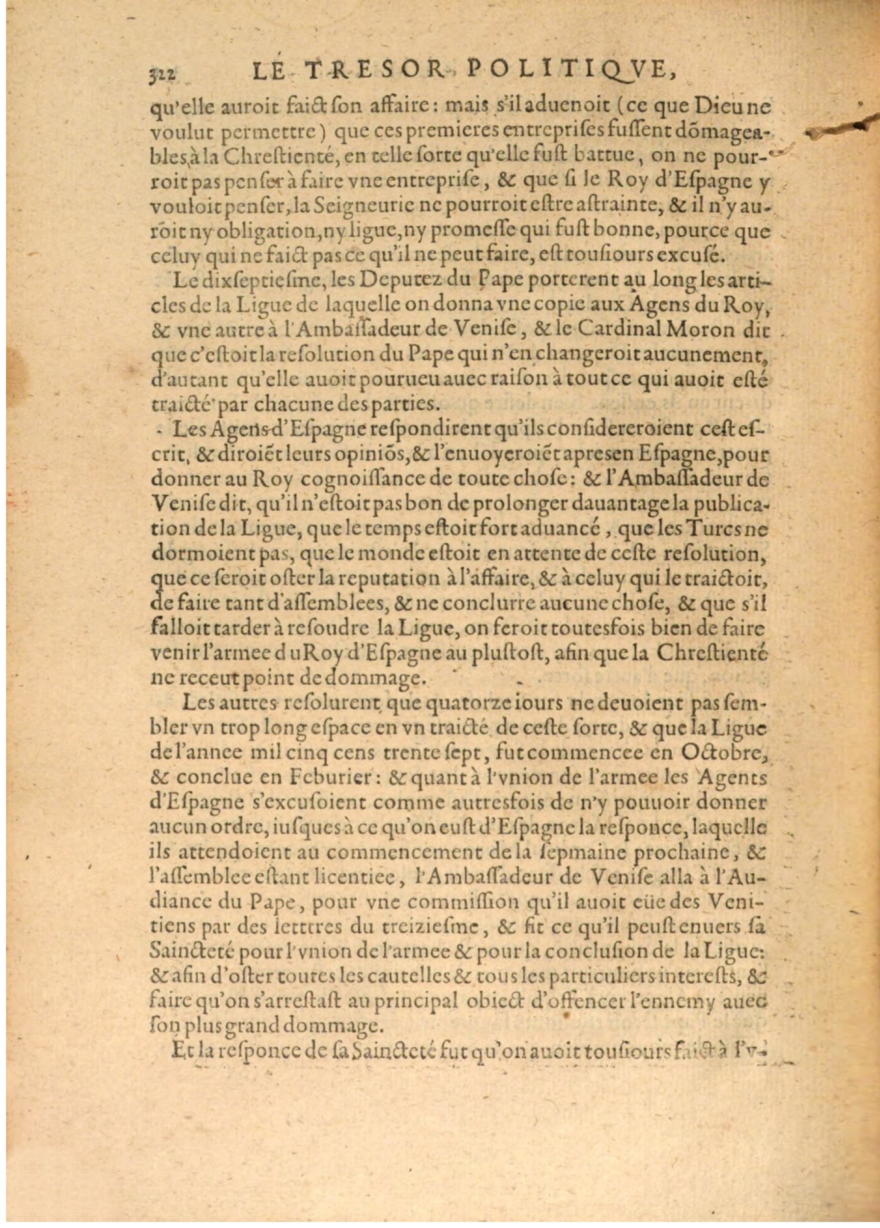 1608 - Nicolas Du Fossé - Trésor politique - BSB Munich