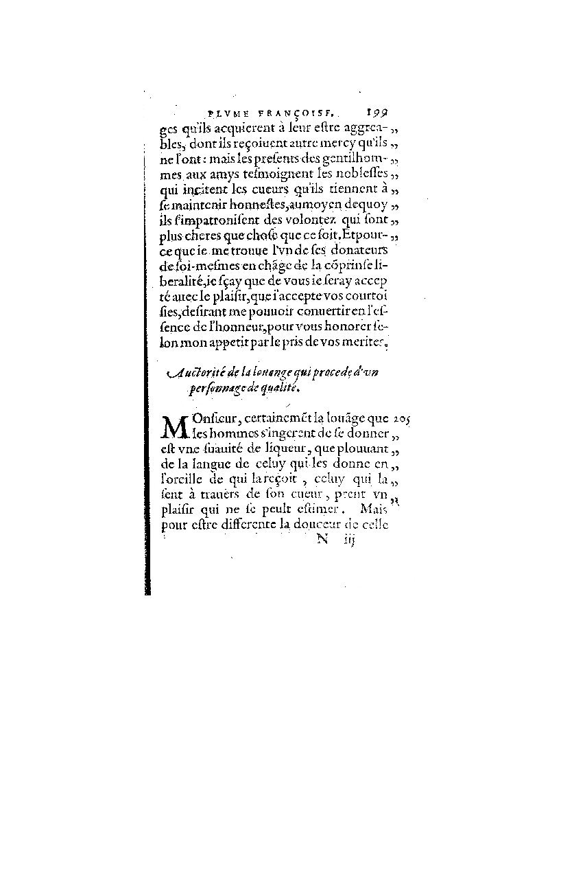 1572 - Nicolas Du Chemin - Finances et Trésor de la plume française - BM Lyon