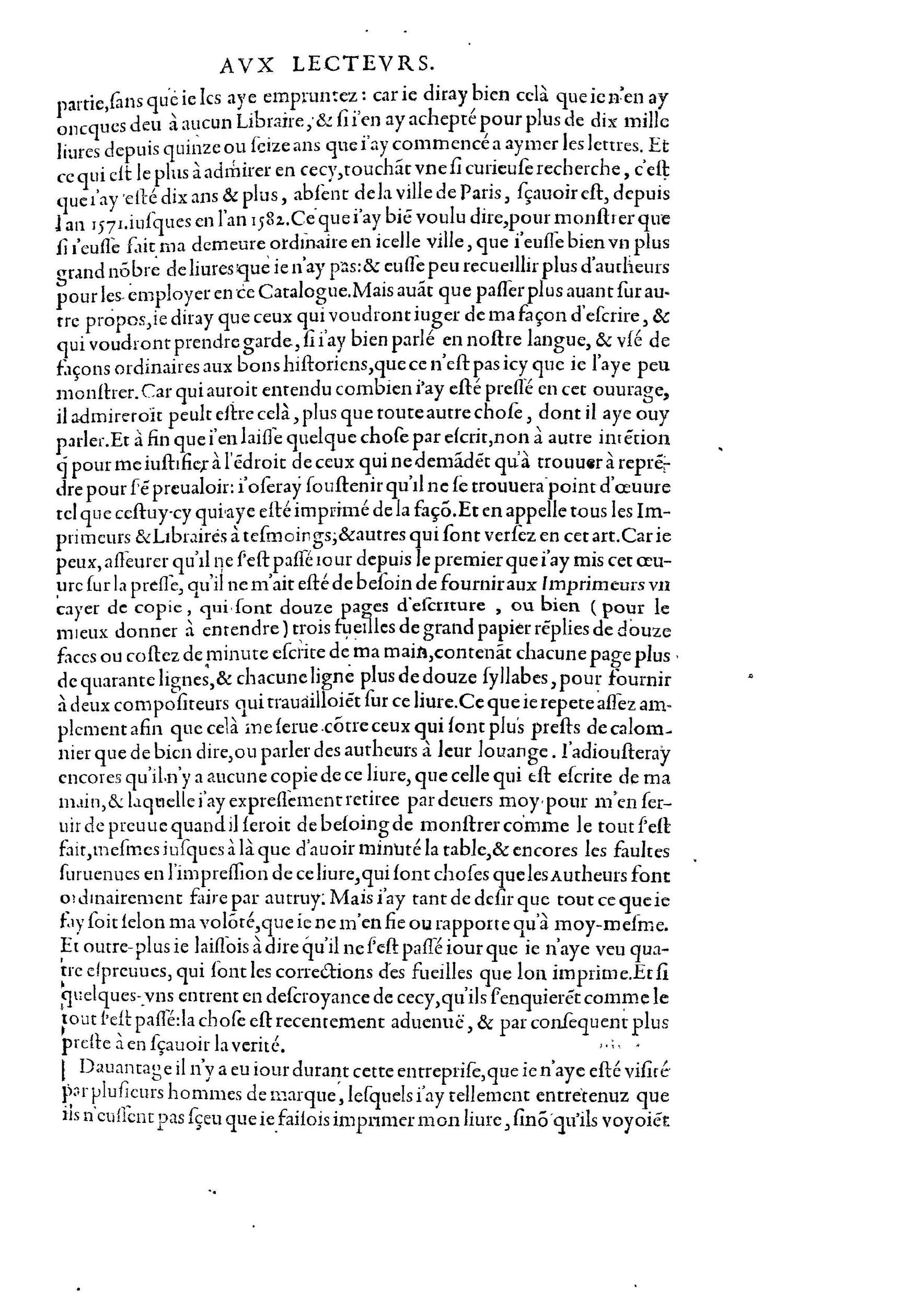 1584 - Abel L&#039;Angelier - Bibliothèques françaises - BnF