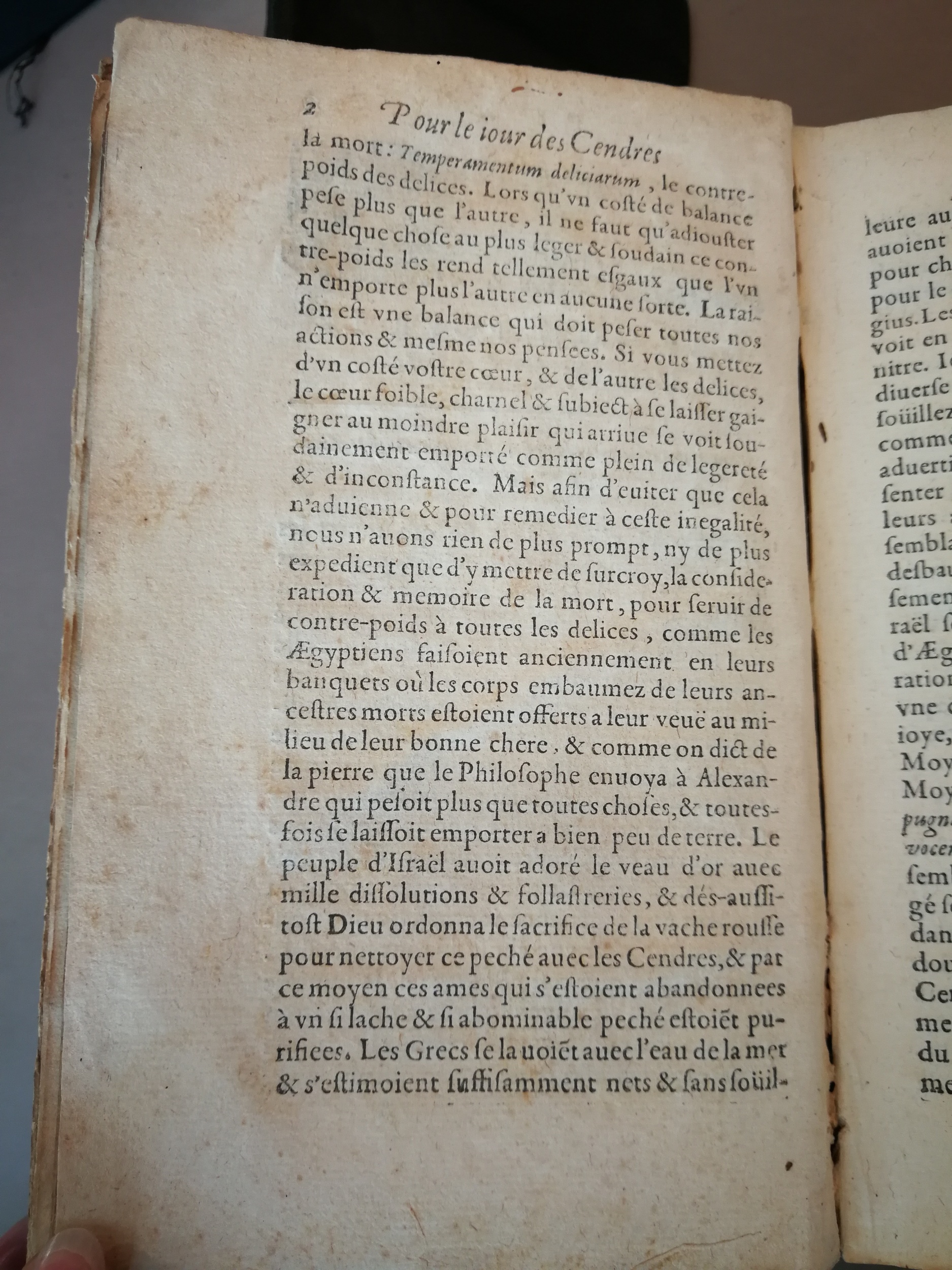 1607 - Nicolas Du Fossé - Trésor quadragésimal - BM Marseille