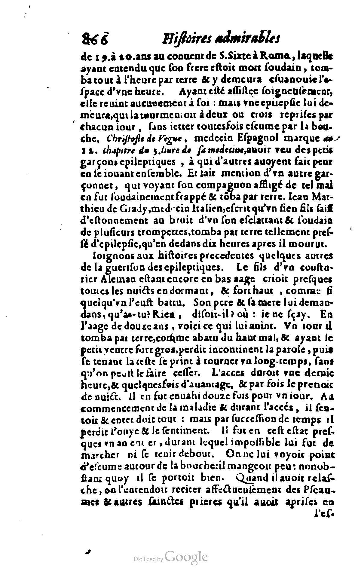 1620 - Samuel Crespin - Trésor d’histoires admirables et mémorables - BCU Lausanne