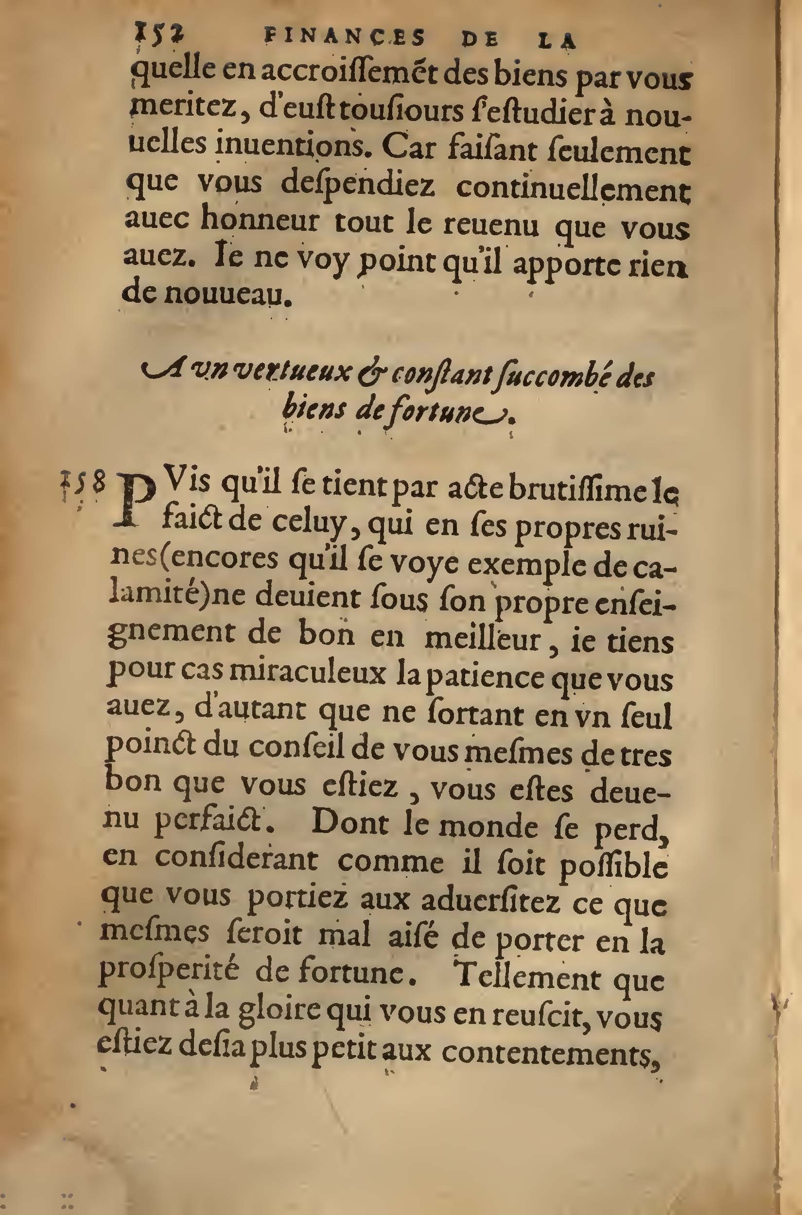 1572 - Lucas Breyer - Finances et Trésor de la plume française - BNC Rome