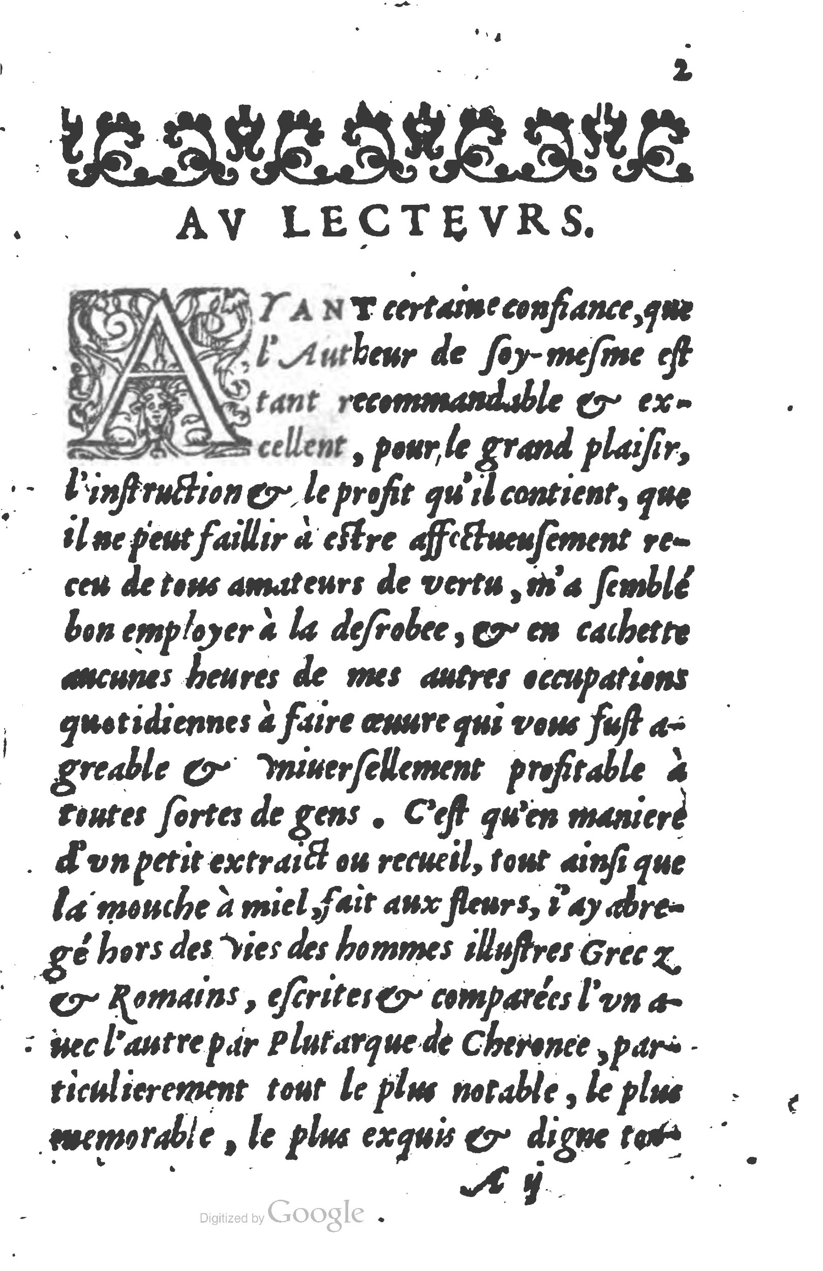 1577 - Claude Micard - Trésor des vies de Plutarque - BSB Munich 1577 - Claude Micard - Trésor des vies de Plutarque - BSB Munich