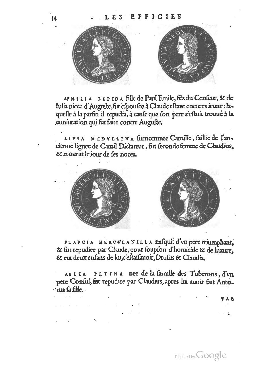 1553 - Jacopo Strada et Thomas Guérin - Épitome du Trésor des antiquités - UGent