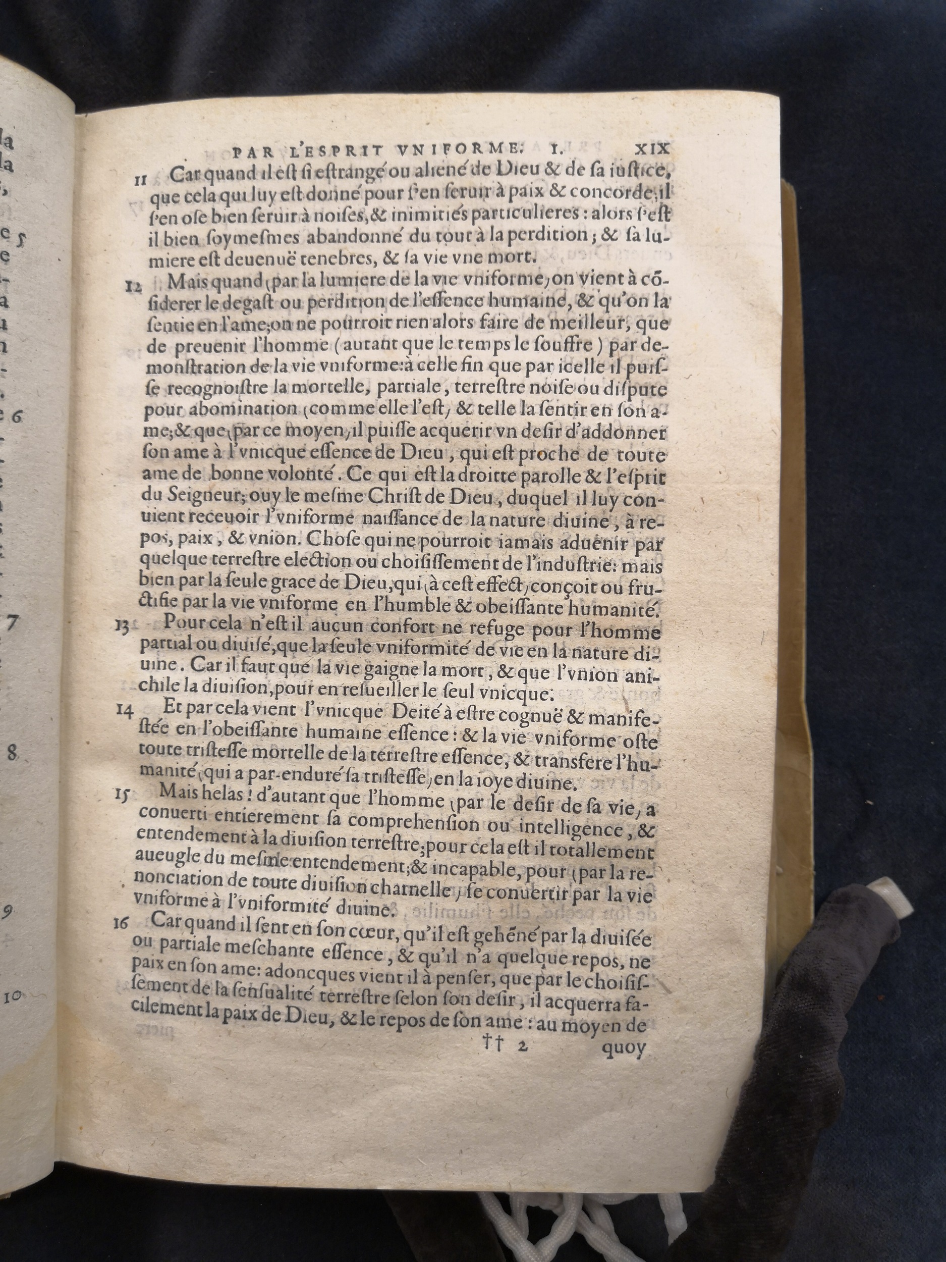 1581c. - Christophe Plantin - Le Livre des témoignages du Trésor caché au champ - Anvers Musée Plantin-Moretus