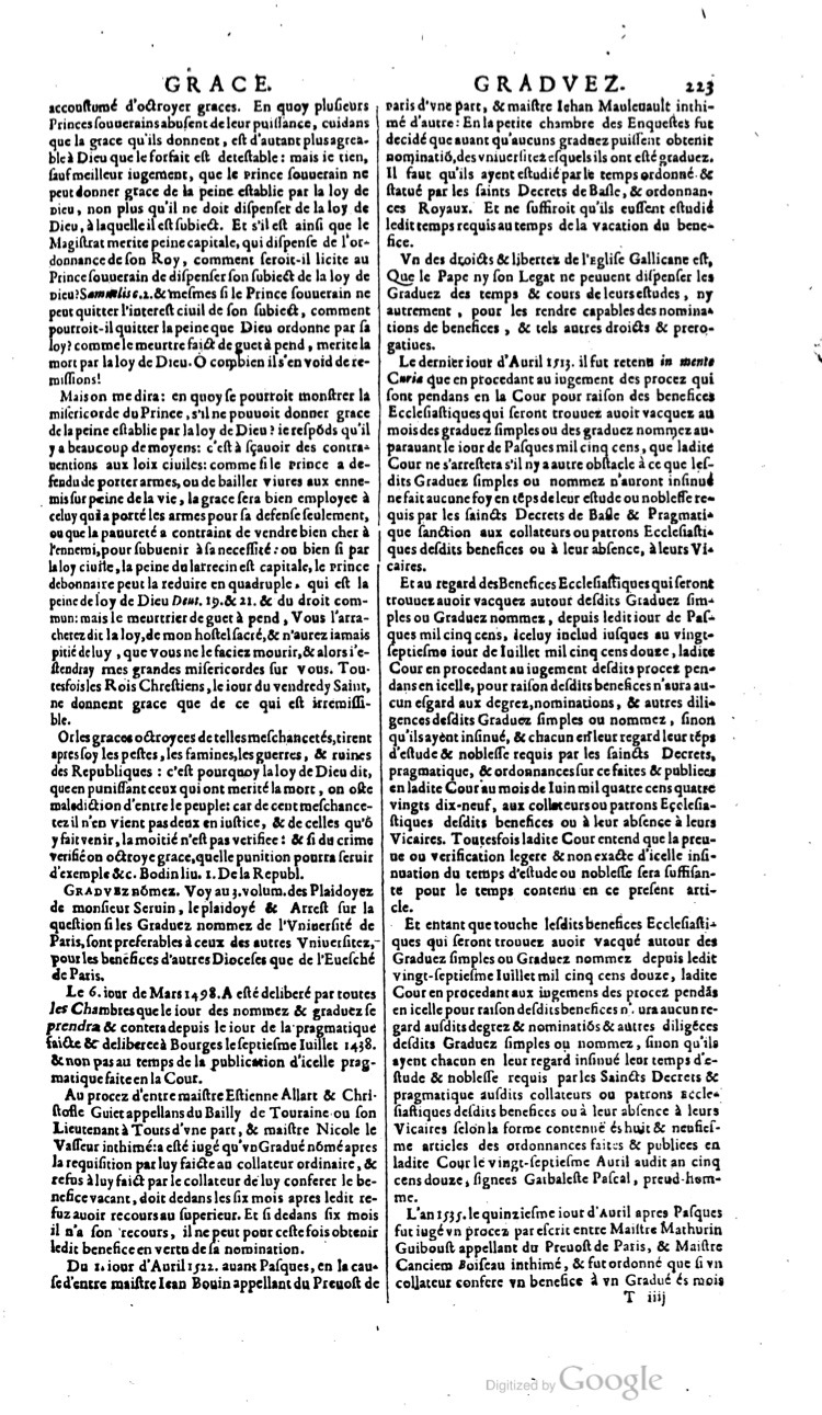 1629 - Veuve Nicolas Buon - Trésor du droit français (21754 T. 2) - BM Lyon 1629 - Veuve Nicolas Buon - Trésor du droit français (21754 T. 2) - BM Lyon