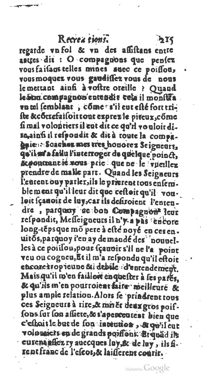 1611 - Jean Osmont - Trésor des récréations - BSB Munich