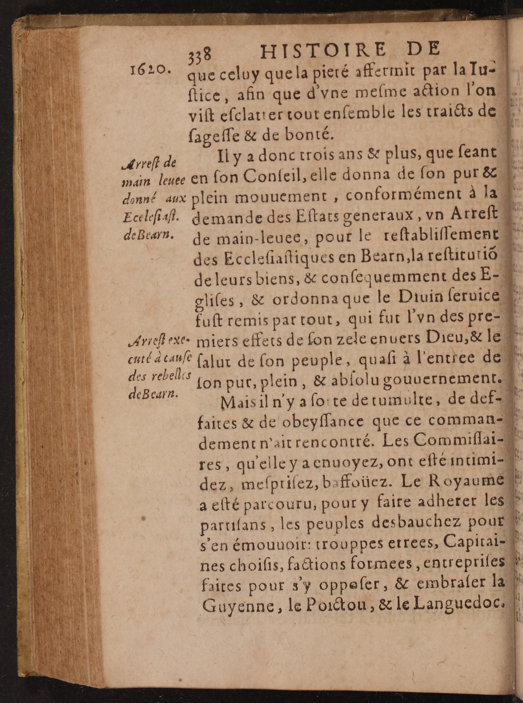 1626 - Joseph Bouillerot - Trésor de l’histoire générale de notre temps - BnF Arsenal