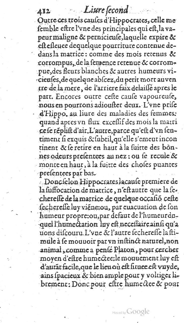 1585 - Jacques du Puis - Trésor des remèdes secrets pour les maladies des femmes - BnF
