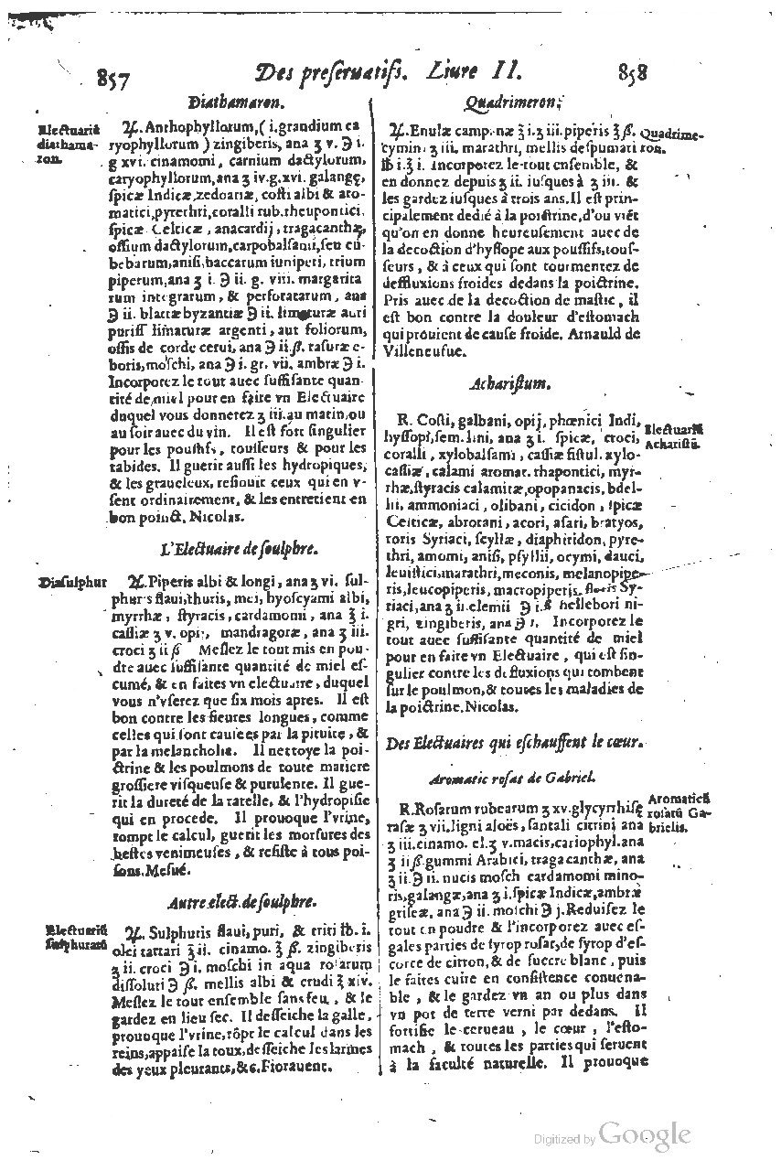 1616 - Étienne Gamonet - Grand trésor ou dispensaire - BSB Munich