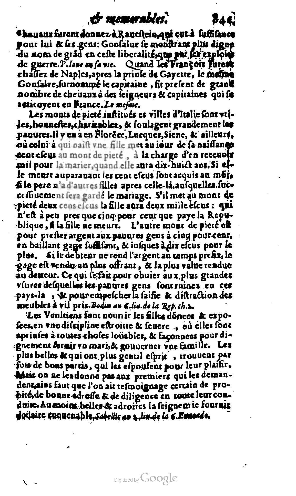 1620 - Samuel Crespin - Trésor d’histoires admirables et mémorables - BCU Lausanne