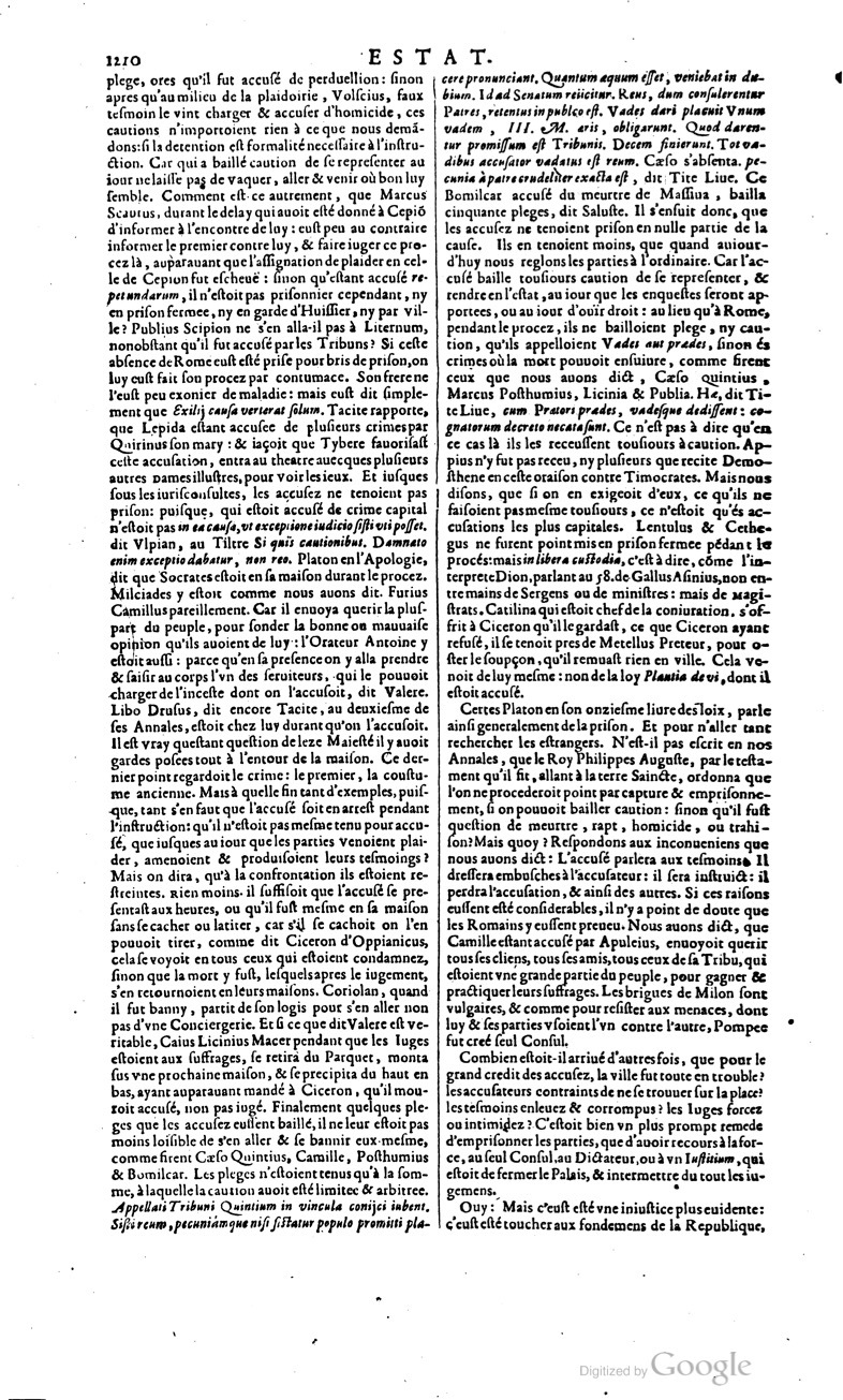 1629 - Veuve Nicolas Buon - Trésor du droit français (21754 T. 1) - BM Lyon