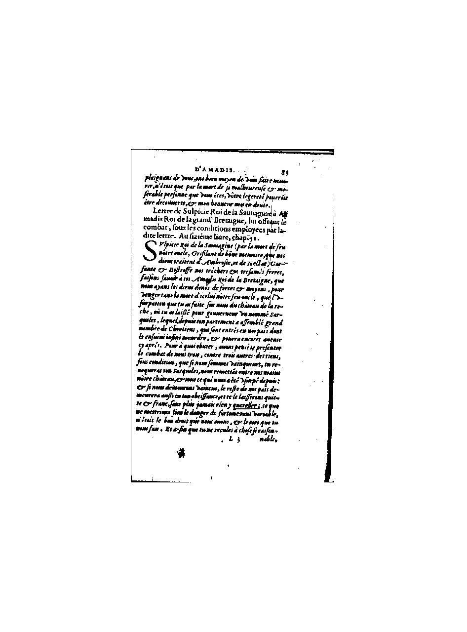 1560 - Christophe Plantin - Trésor des Amadis - BnF