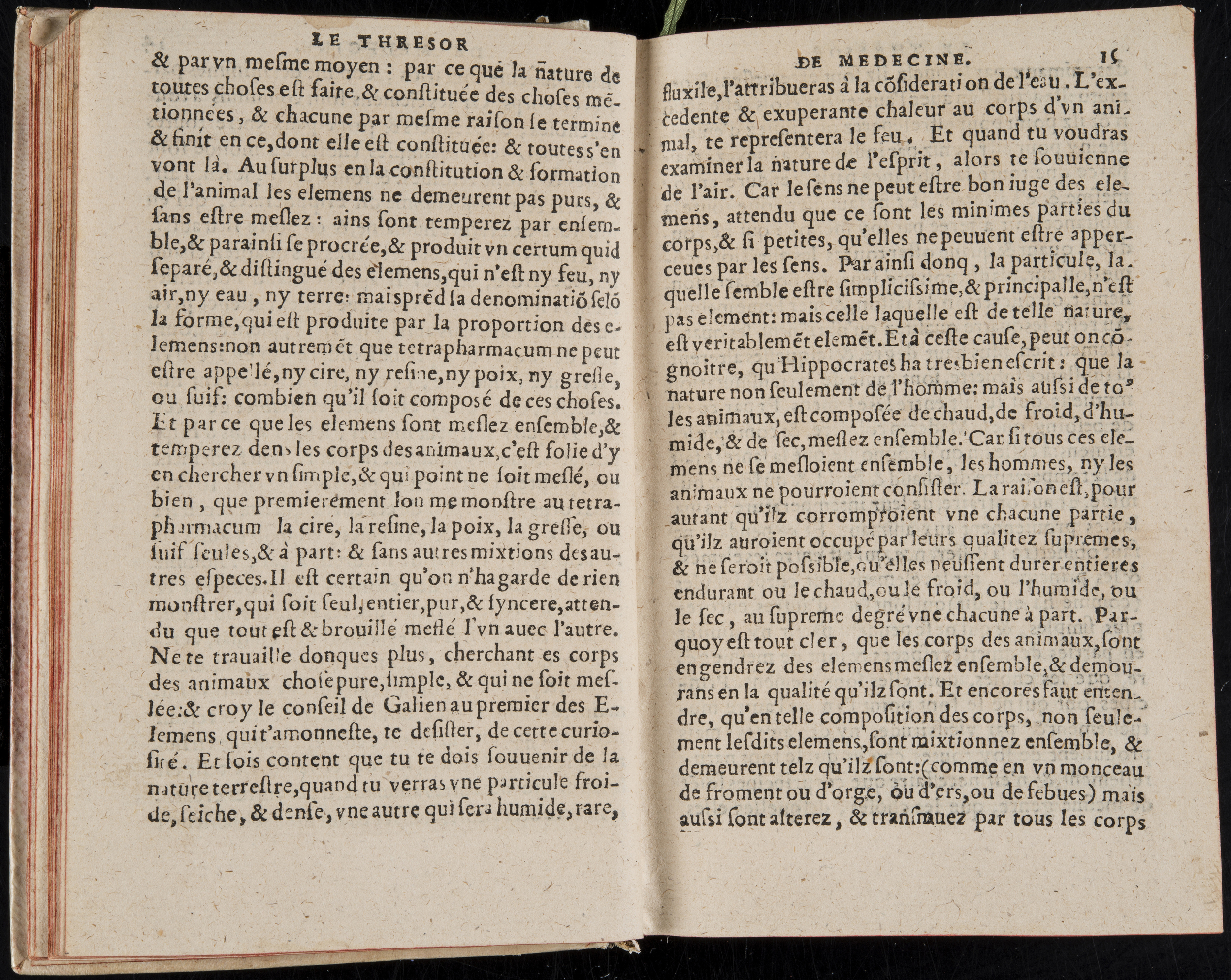 1560 - Nicolas Pelletier - Trésor de médecine - BM Poitiers