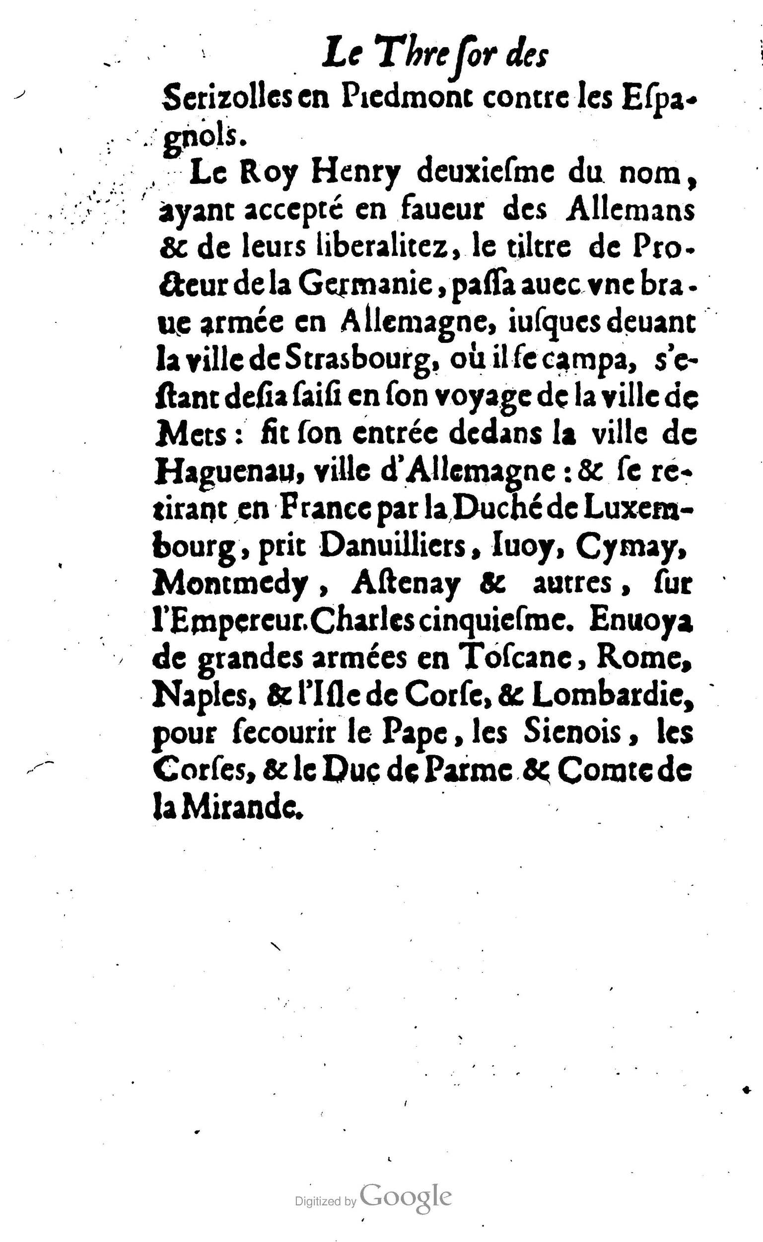 1638 - Jean Corrozet - Trésor des histoires de France - BM Lyon