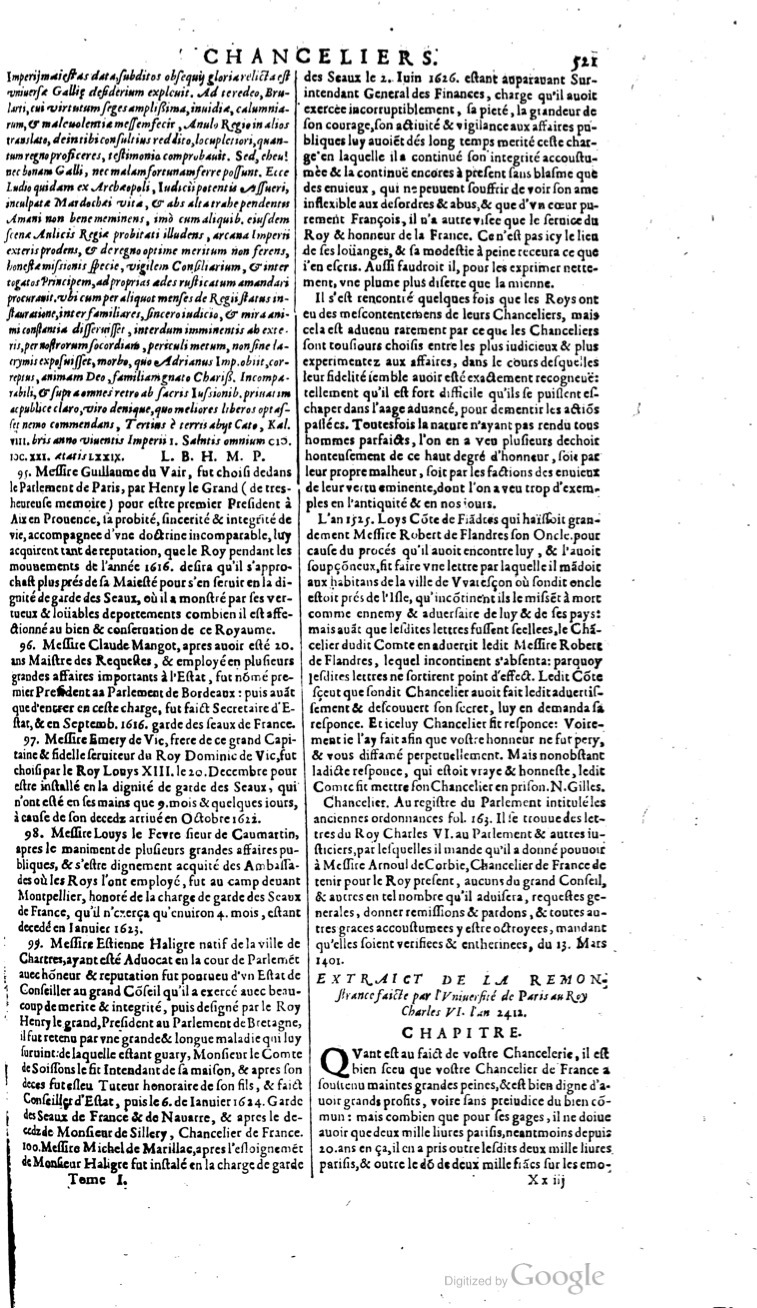 1629 - Veuve Nicolas Buon - Trésor du droit français (21754 T. 1) - BM Lyon